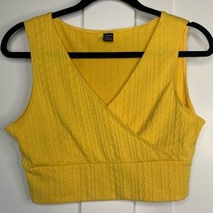 SHEIN Essnce Surplice Neck Tank Top